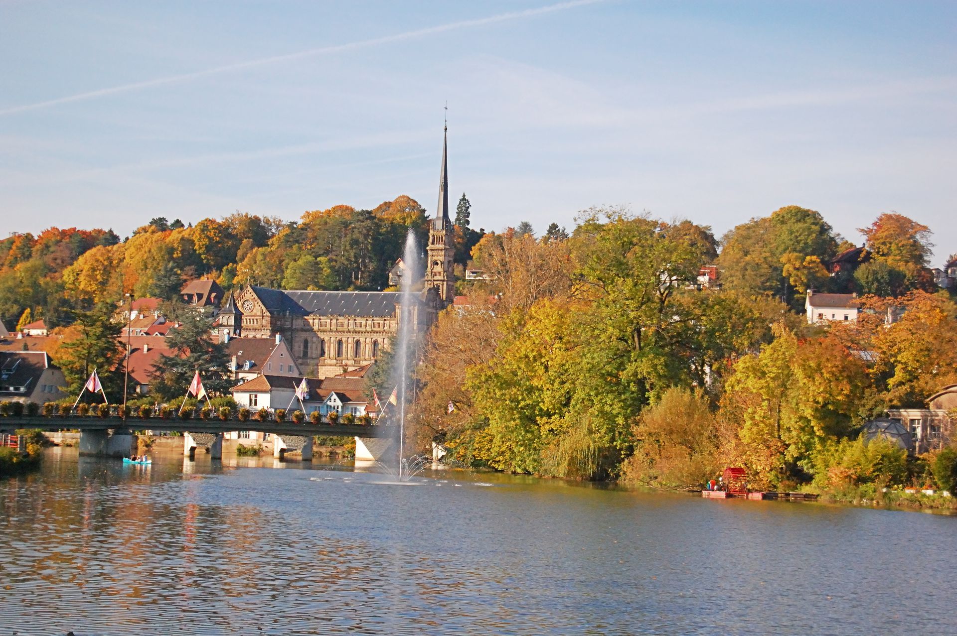 Vue panoramique de Montbéliard.