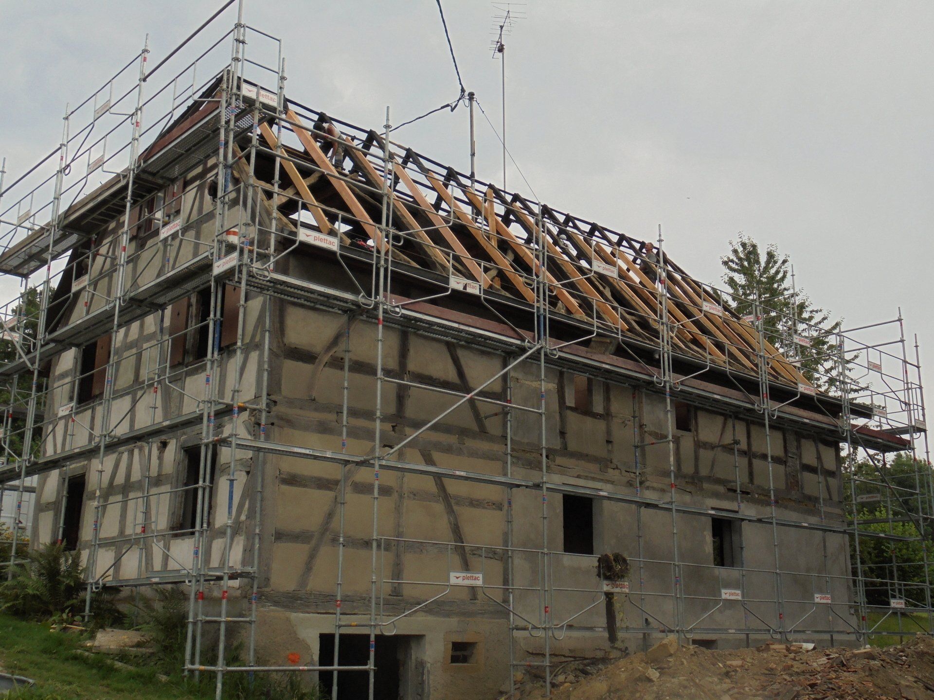 Construction de toiture