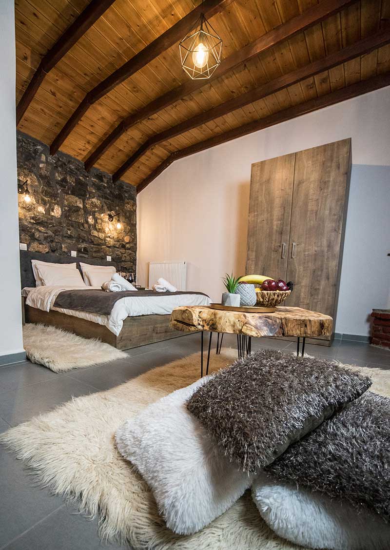 Τετράκλινο με Τζάκι - Nefeli Hotel