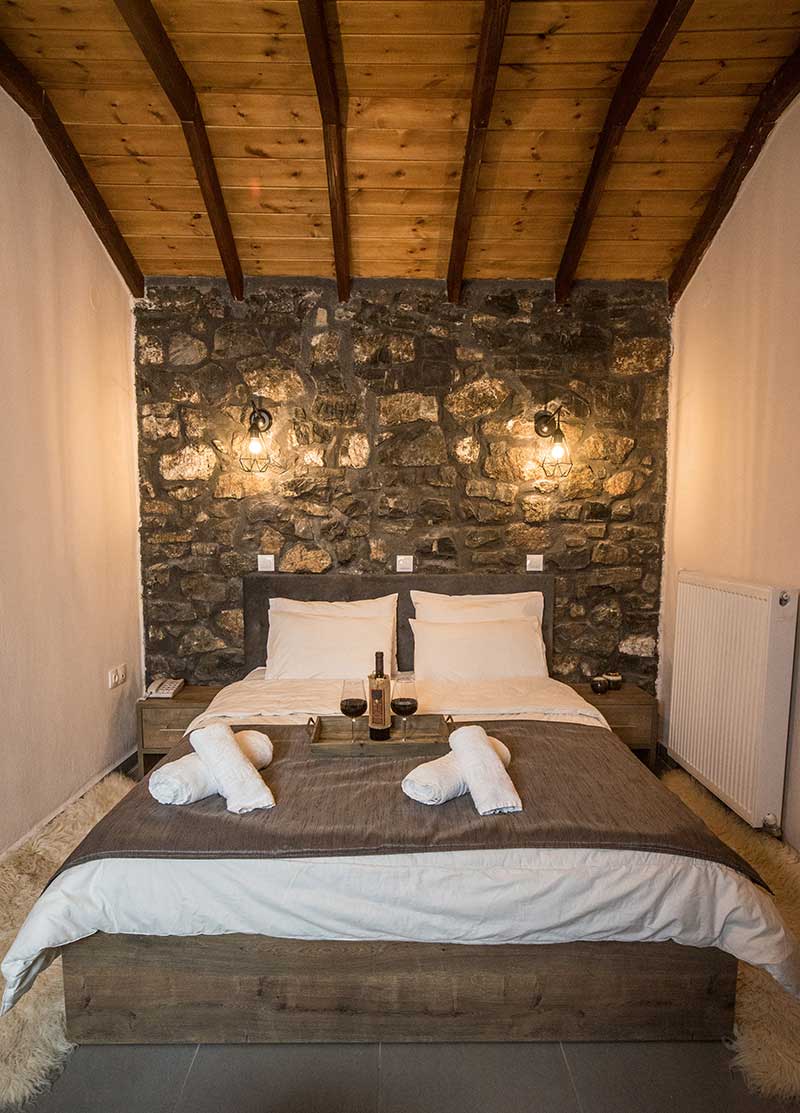 Τετράκλινο με Τζάκι - Nefeli Hotel