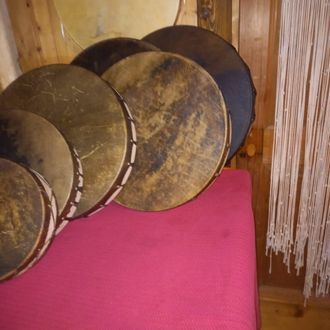 Jivanam – Chantal Leuzinger - tambours de soins en cuir - acheter