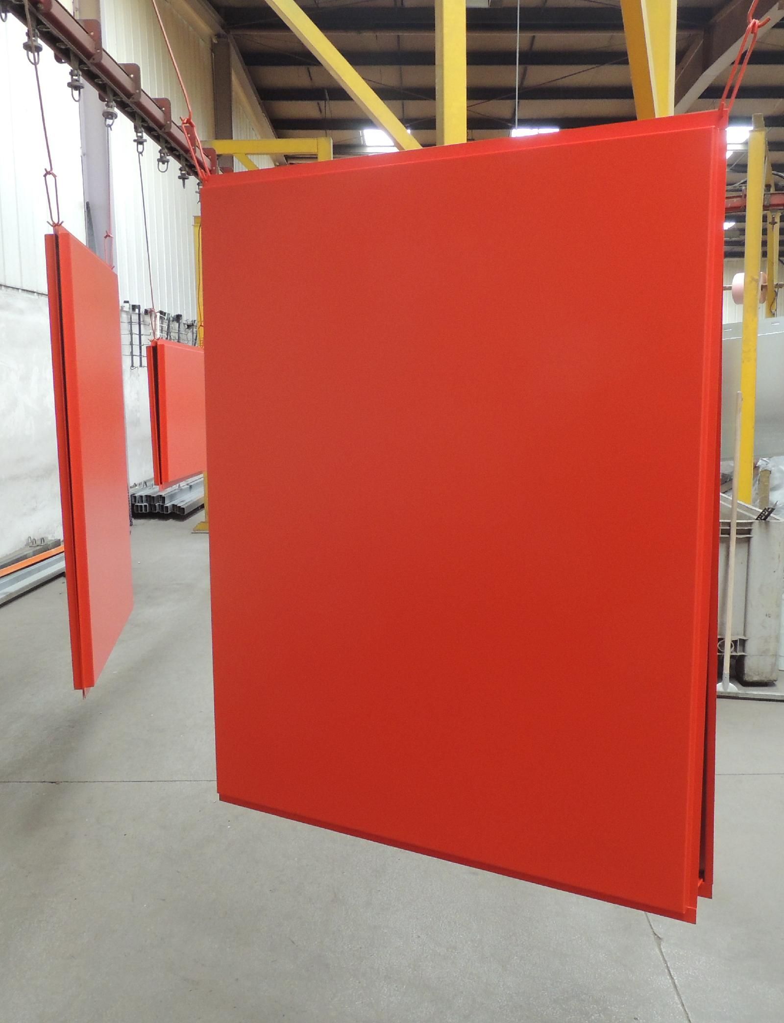 Mise en peinture industrielle