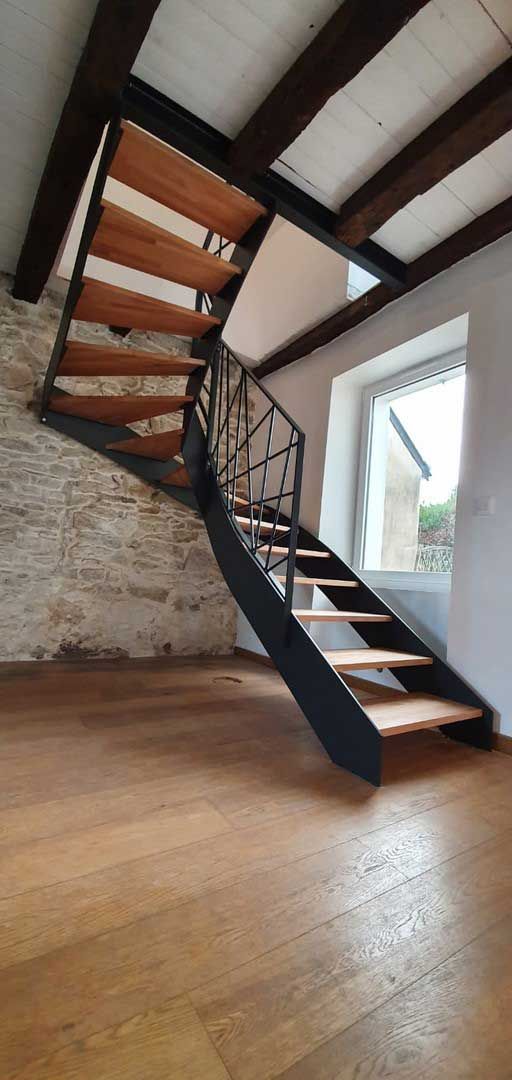 Restauration peinture escalier