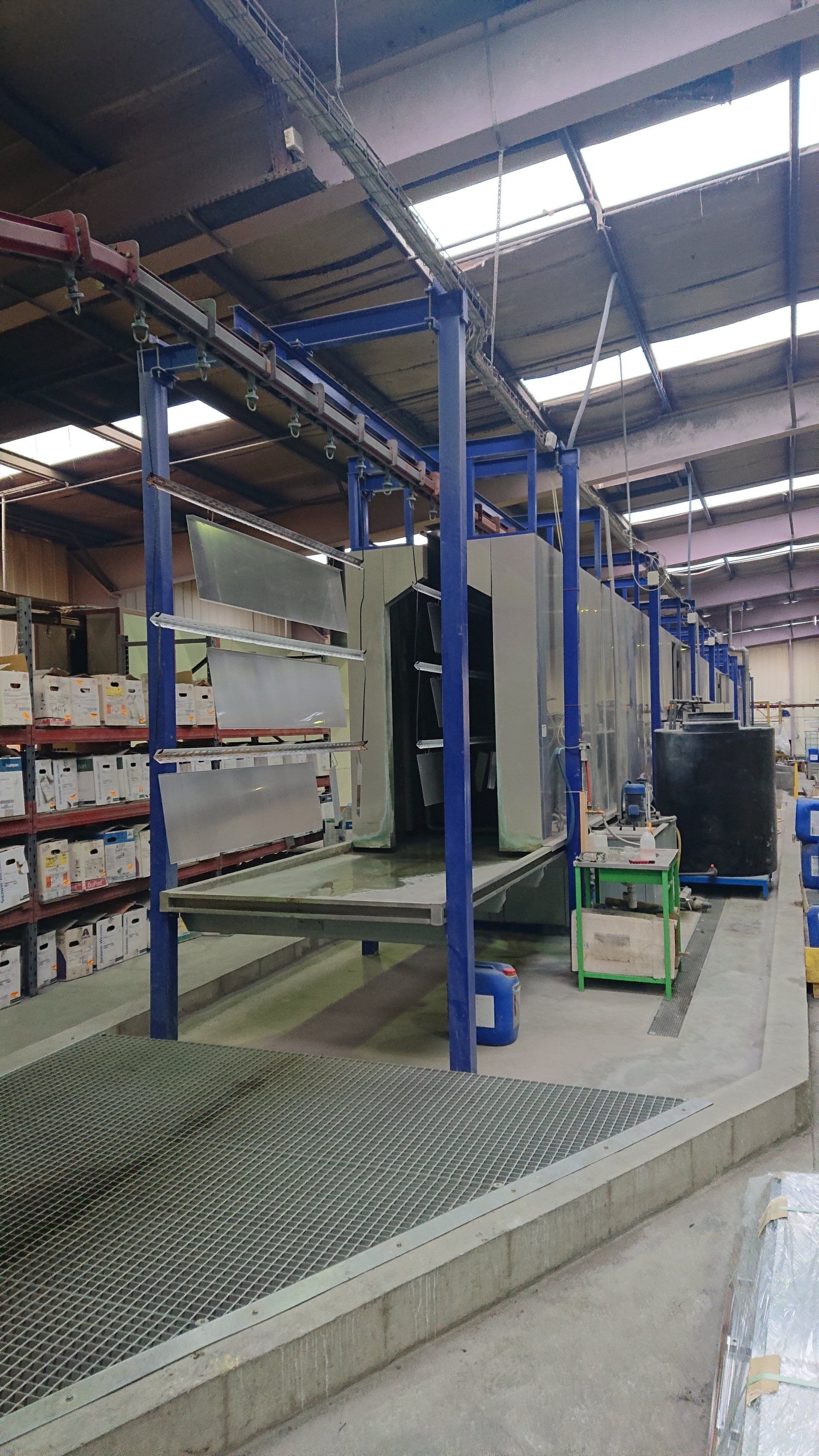 Notre atelier de thermolaquage