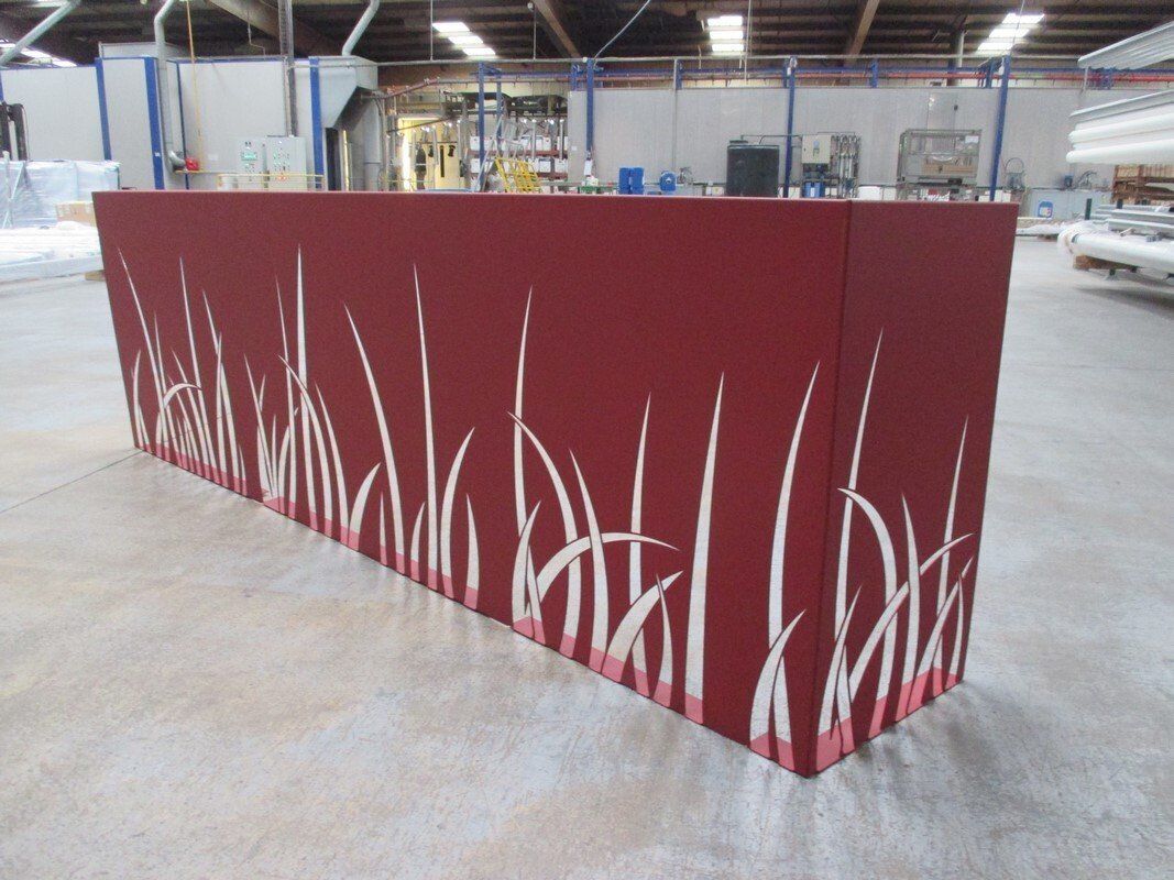 Mobilier industriel, thermolaquage