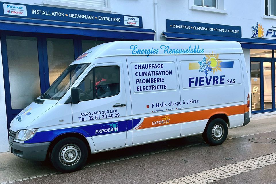 Camion dépannage plombier