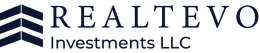 The logo for realteva investments llc is shown on a white background.