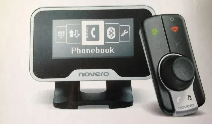 Photo d'un kit main libre pour voiture.