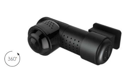 Photo d'une caméra embarquée.