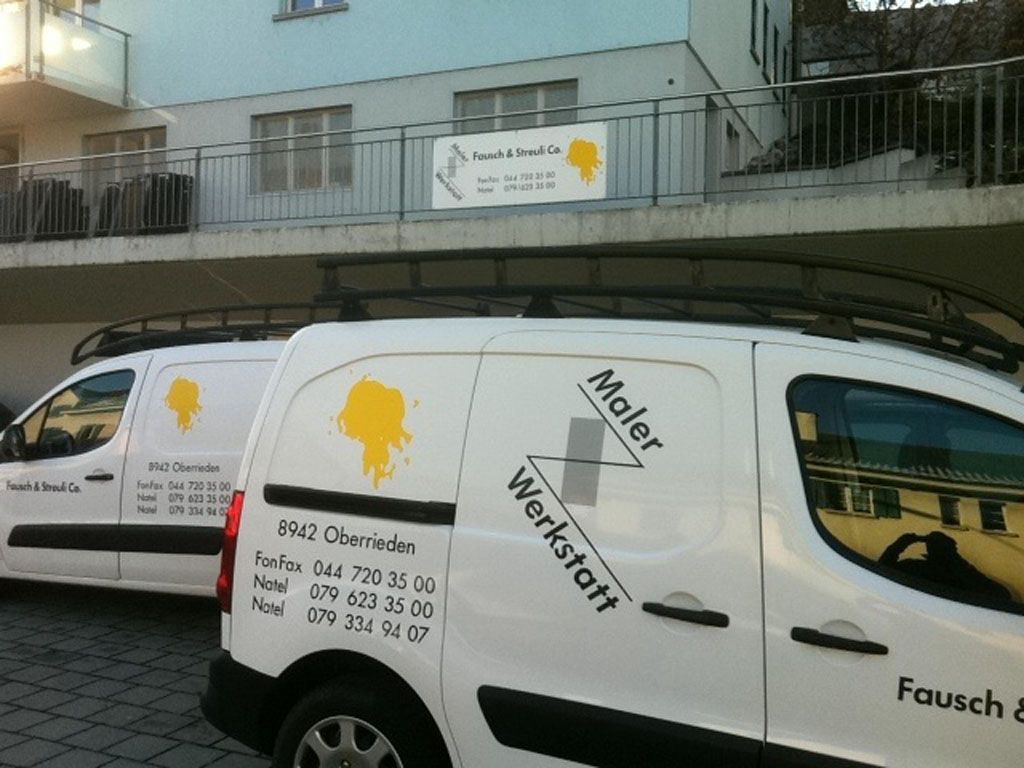 Fotogalerie Markus Streuli Malerwerkstatt