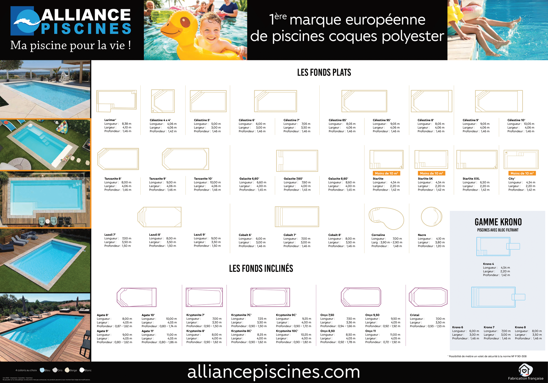 catalogue Alliance Piscines 2023