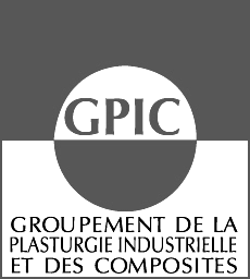 Logo GPIC en noir et blanc 