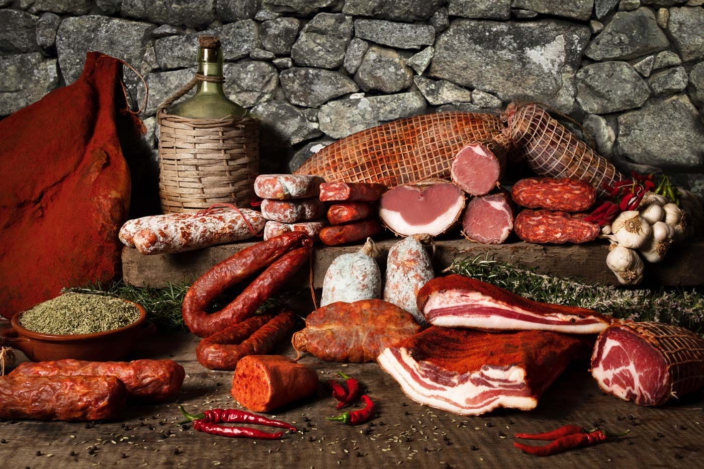 Italienische Wurstwaren