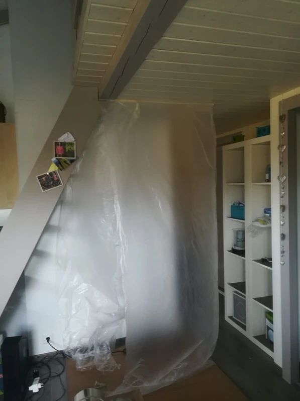 Chantier de construction de cheminée - Nicocheminée Sàrl