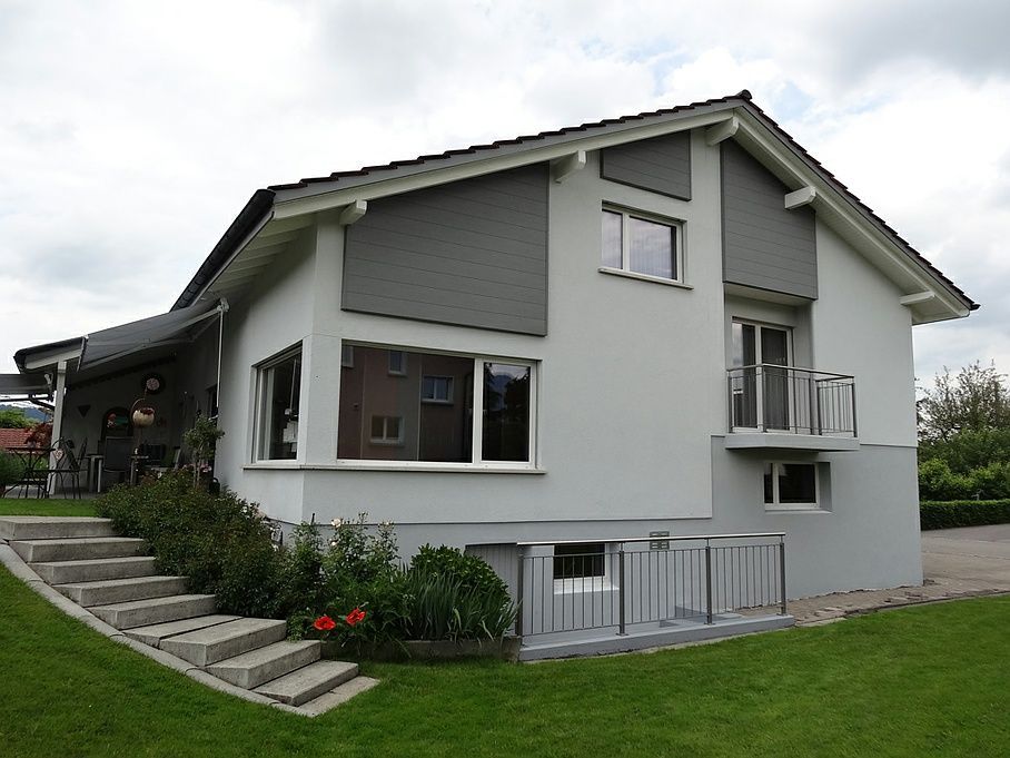 Einfamilienhaus vor Sanierung - Spenglerei Schmid - Widnau