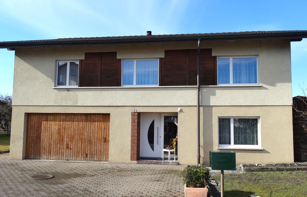 Einfamilienhaus vor der Sanierung - Spenglerei Schmid - Widnau