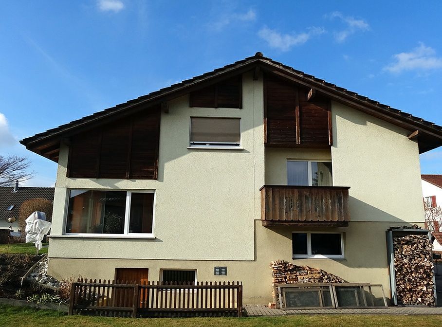 Einfamilienhaus vor Sanierung - Spenglerei Schmid - Widnau