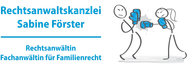 Ein Logo für eine Anwältin namens Sabine Forster