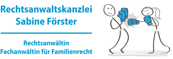 Ein Logo für eine Anwältin namens Sabine Forster