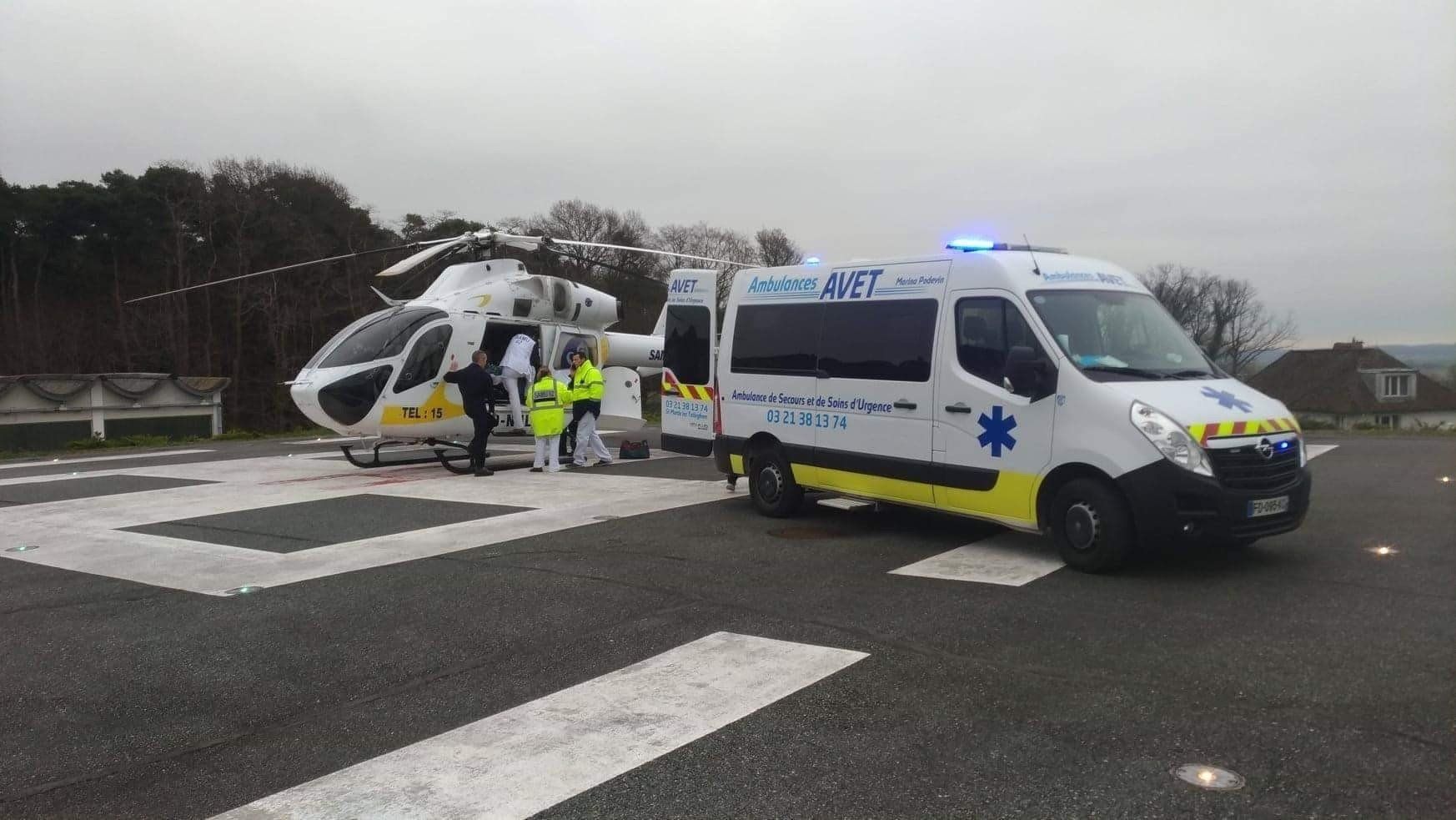 Ambulance à Saint-Omer