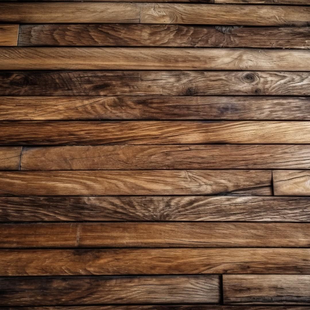 Un primer plano de una pared de madera hecha de tablones de madera.