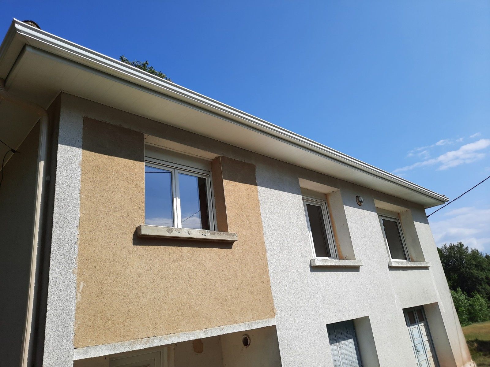 Façade d'une habitation.