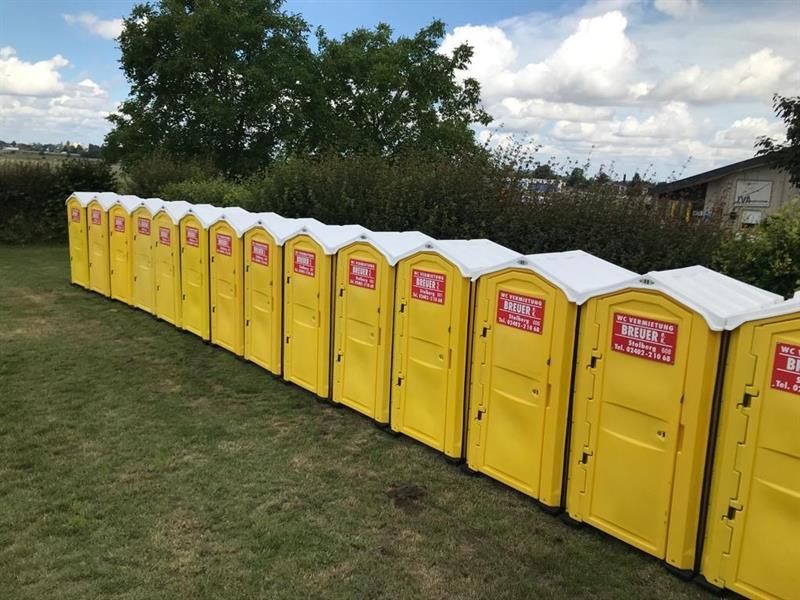 Toilettenmietservice von Breuer