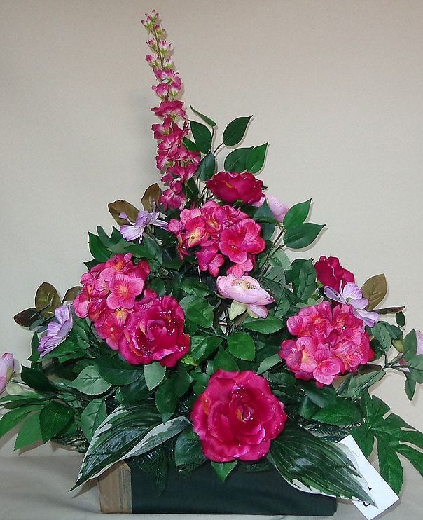 Composition florale rose