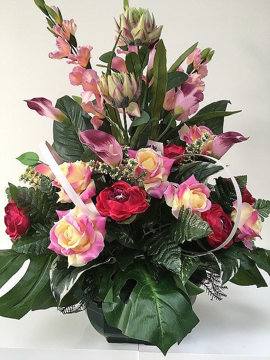 Composition florale variée