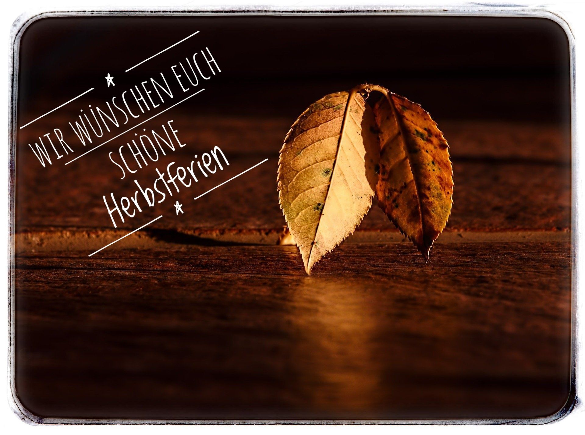 Herbstlaub