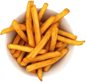Quelques frites dorées 