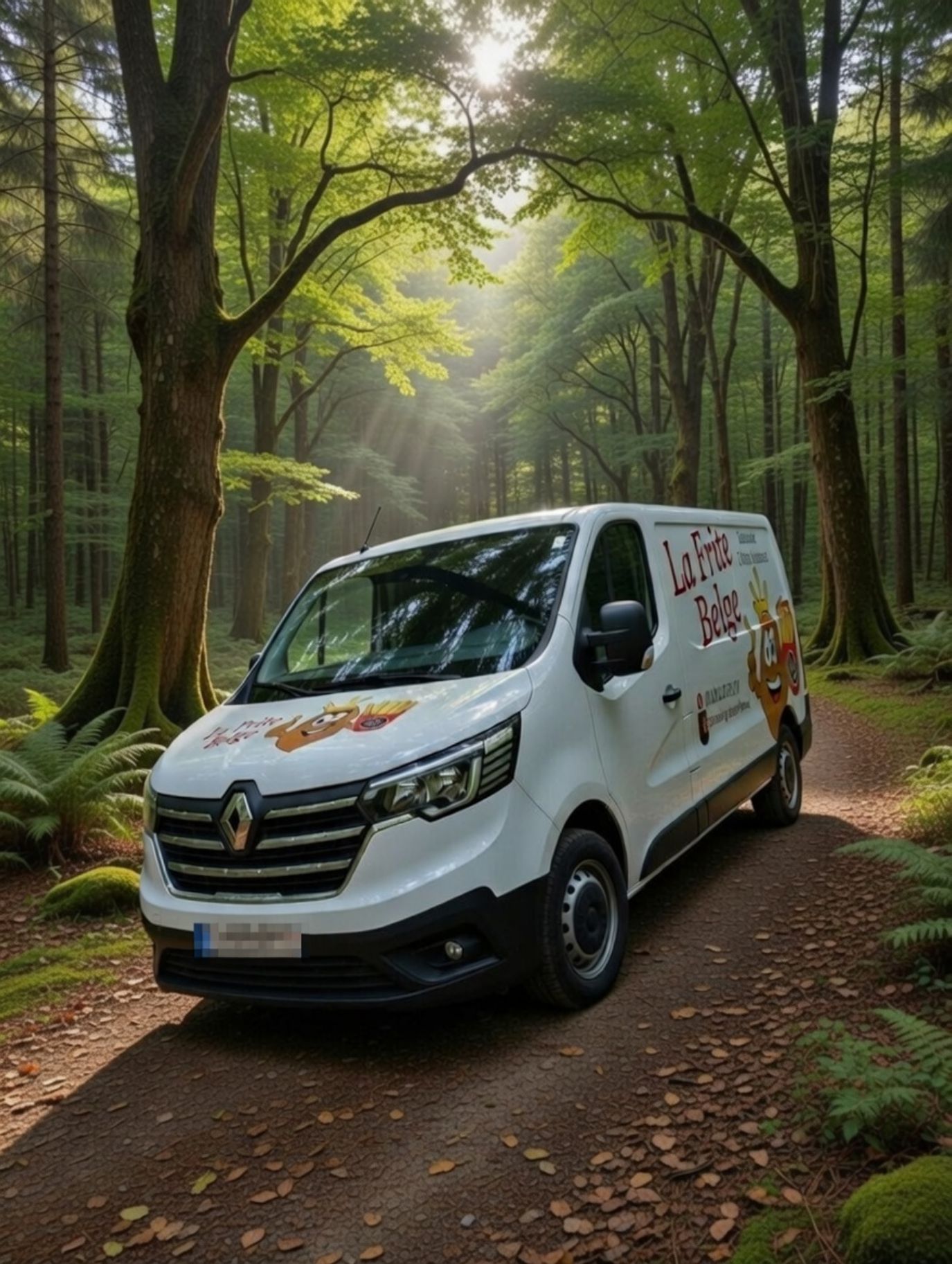 Camionnette de livraison 