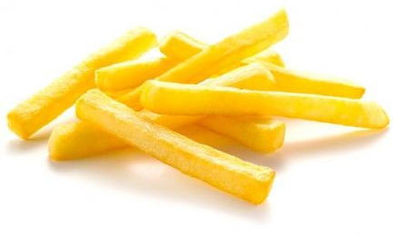 Quelques frites dorées 