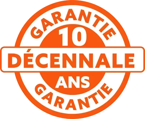 Label GARANTIE DÉCENNALE, 10 ans