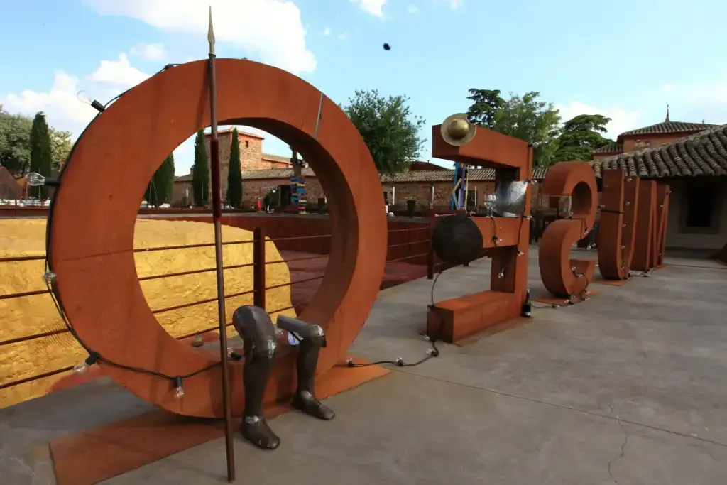 Escultura que deletrea