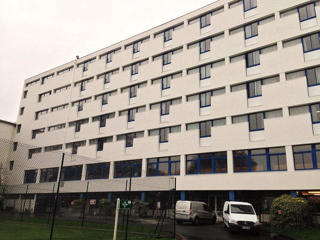 Façade de résidence rénovée