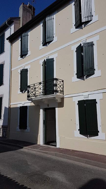 Façade de maison de ville