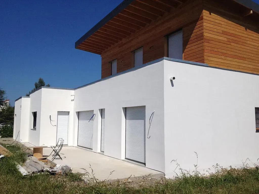 Maison à la forme atypique