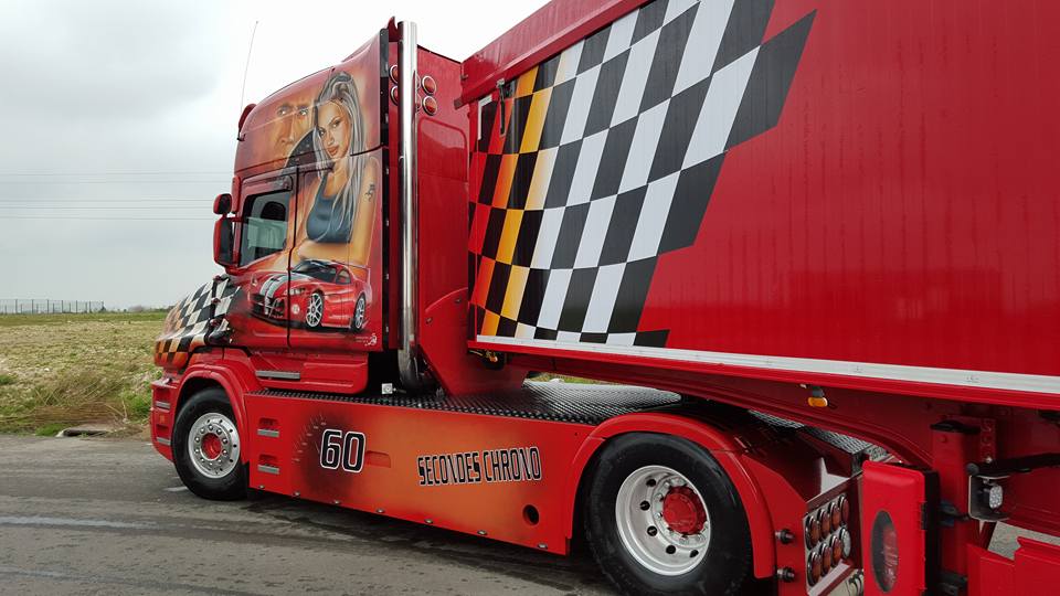 Lavage poids lourd extérieur