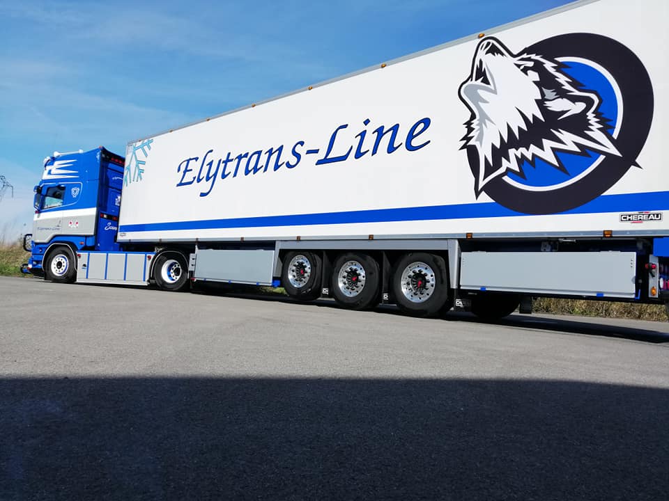 Lavage camion industriel