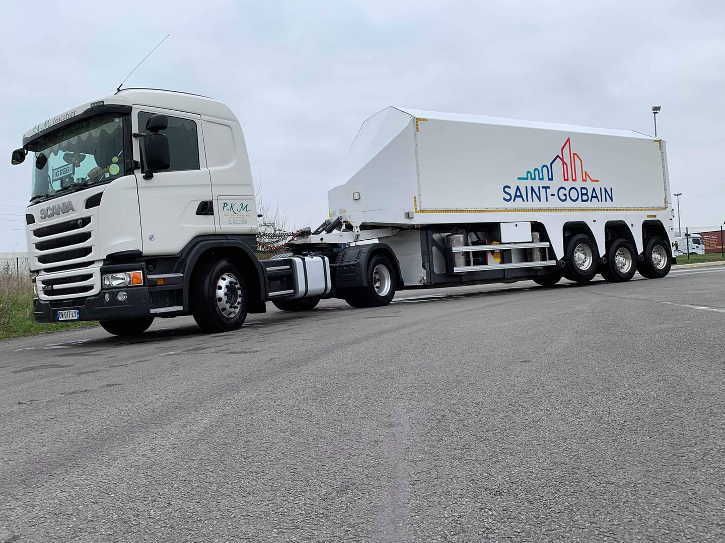 Lavage de poids lourd