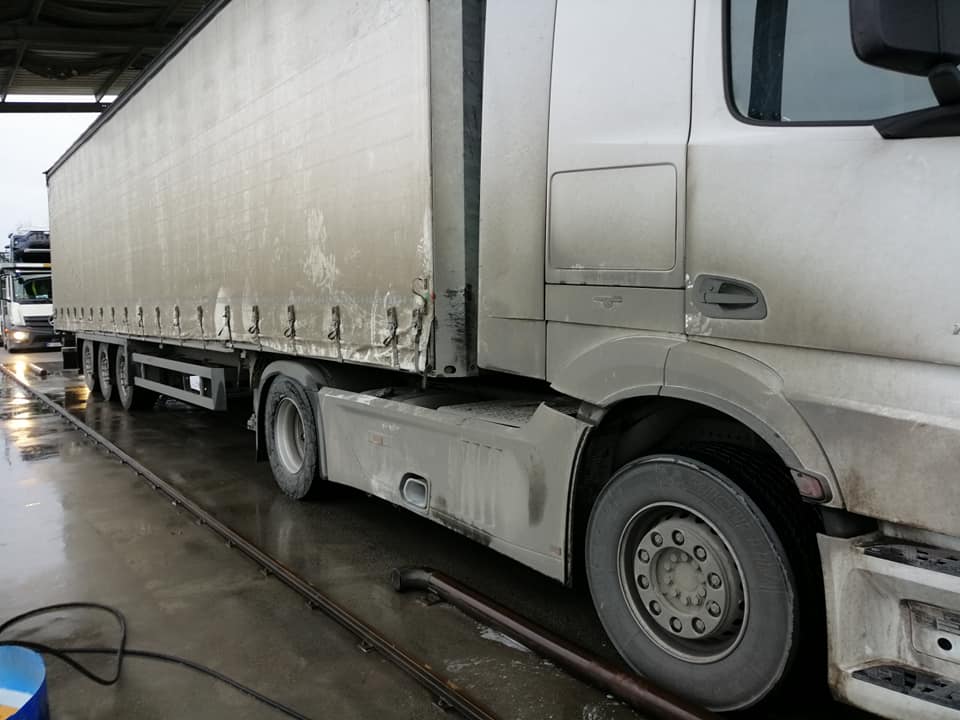 Nettoyage poids lourd avant