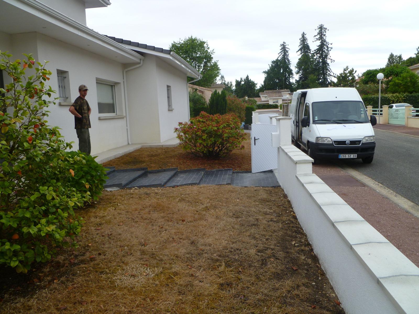 Décor minéral à Gradignan