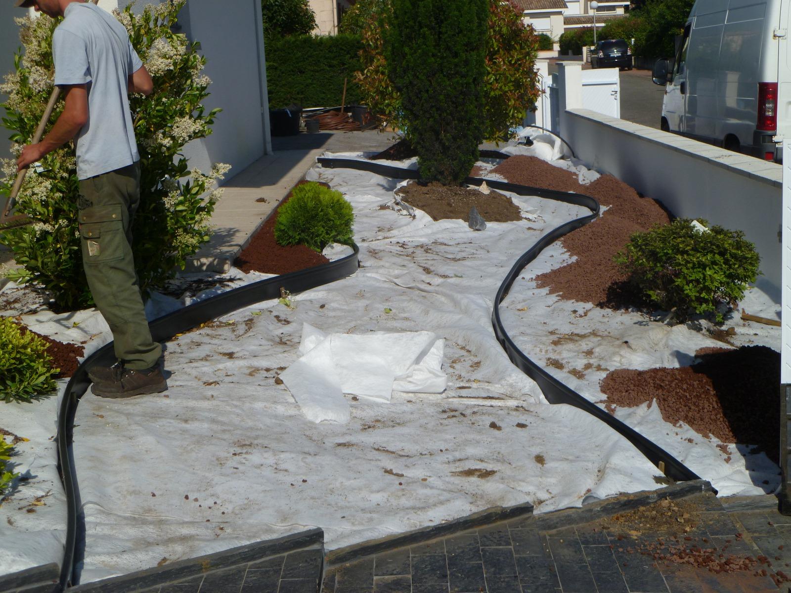 Décor minéral à Gradignan