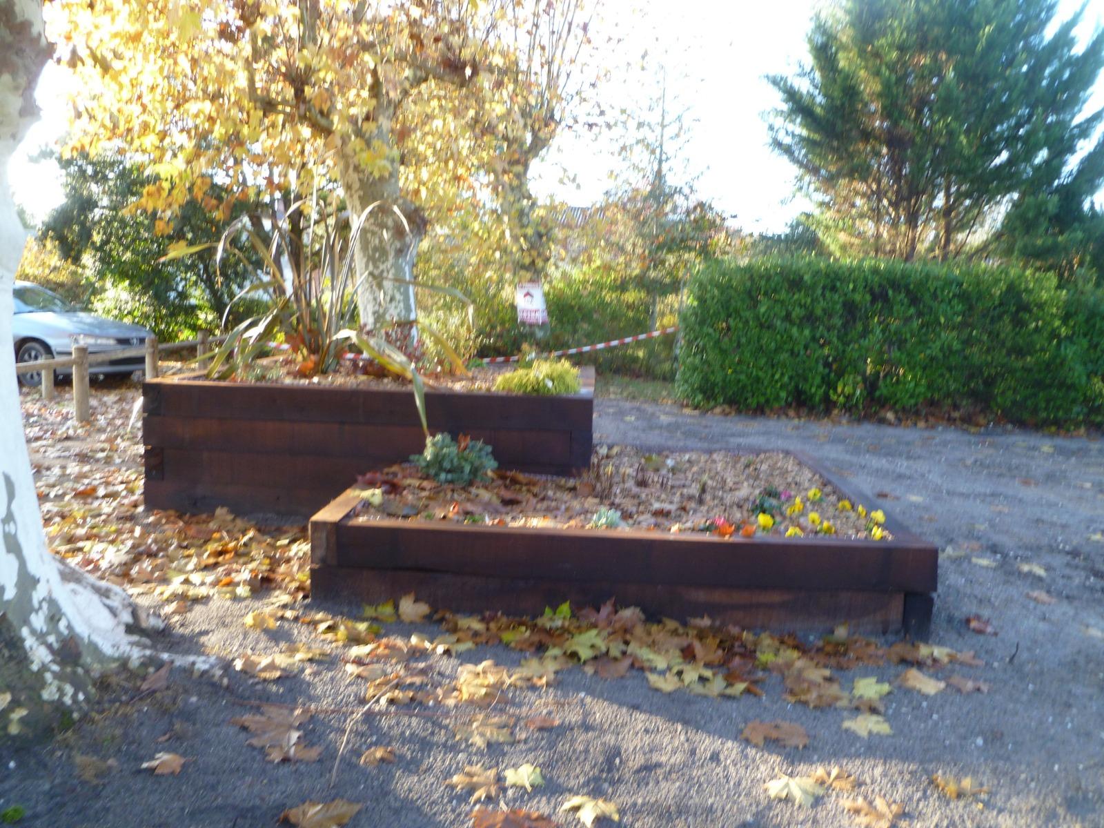 Poutres traverses en chêne