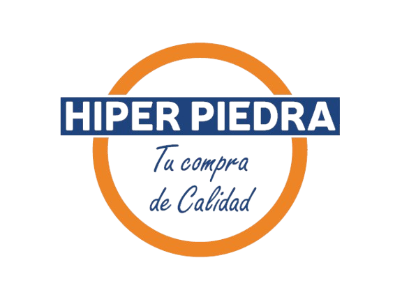 Un logotipo para una empresa llamada Hiper Piedra.