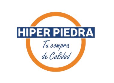 Un logotipo para una empresa llamada Hiper Piedra.