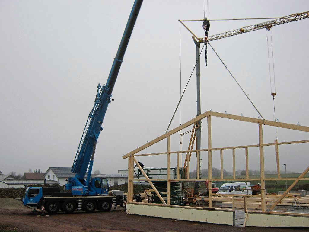 Kranwagen Hausgerüst