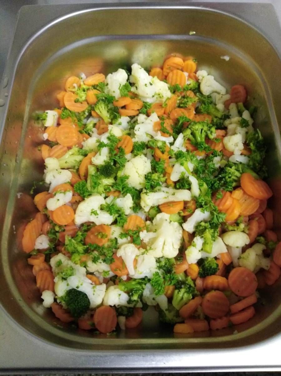 Gemüse für Catering