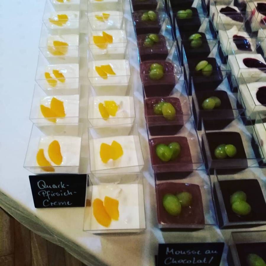 Miniaturen für Catering